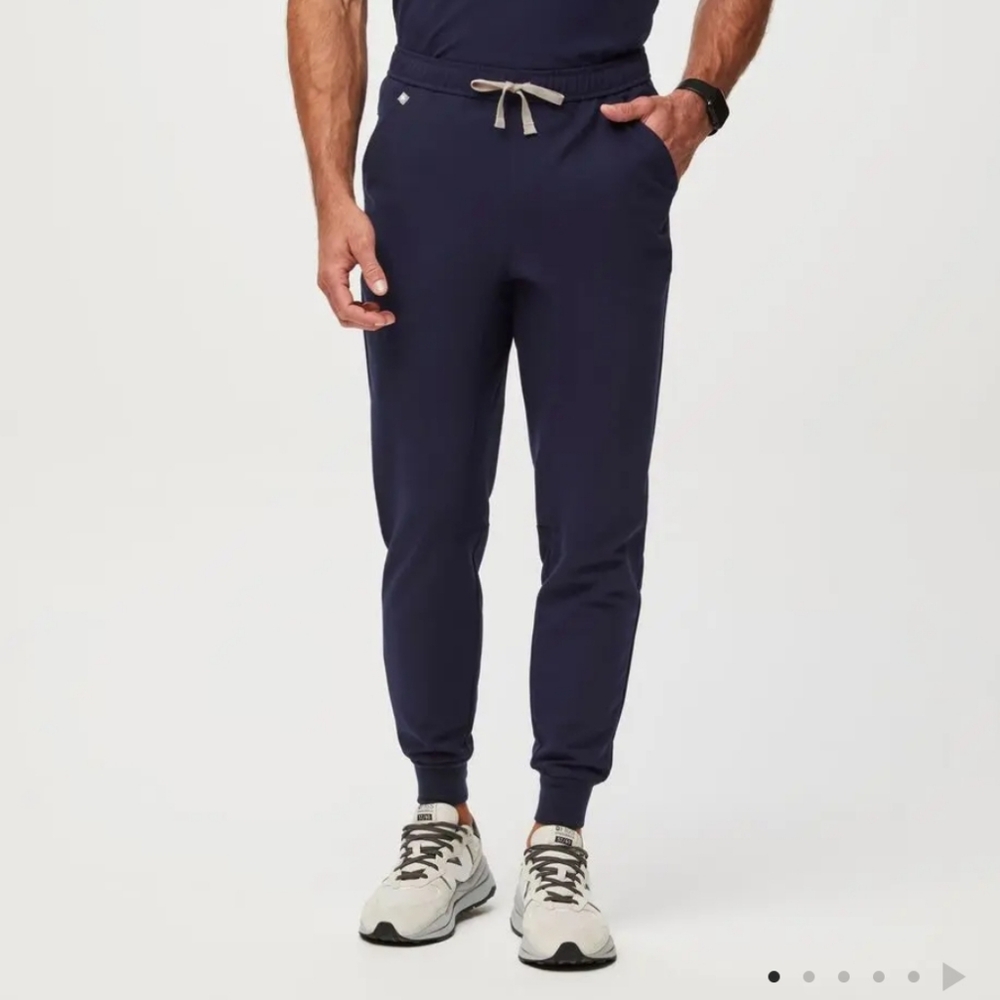 FIGS TANSEN JOGGER SCRUB PANTS DRAWSTRING WAIST NAVY MEN'S SIZE XL MXXSW2004